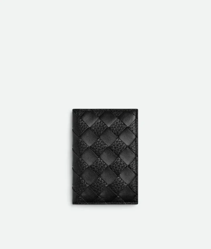 Intrecciato kortfodral med lock
