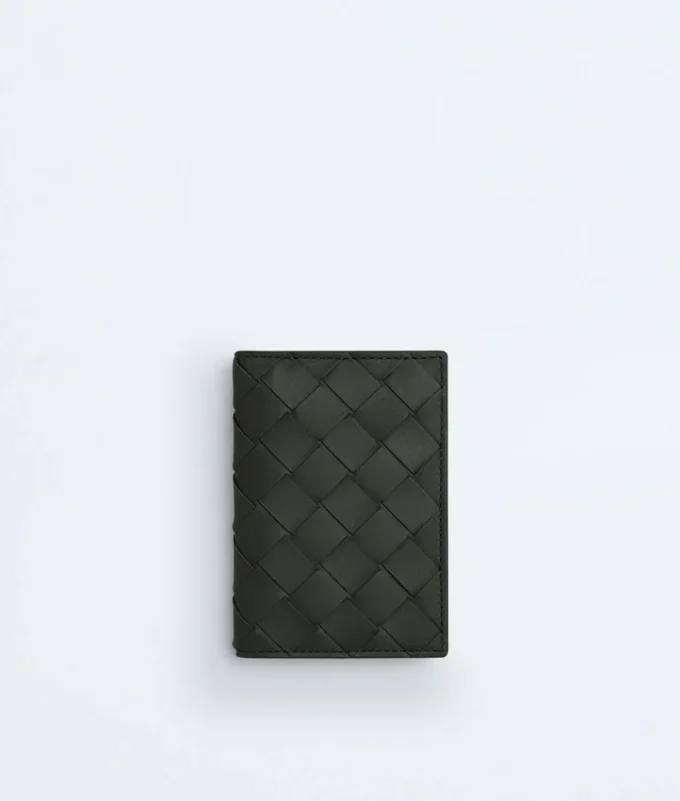 Intrecciato kortfodral med lock