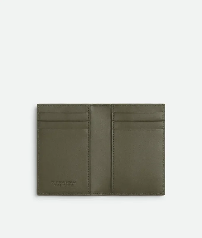 Intrecciato kortfodral med lock