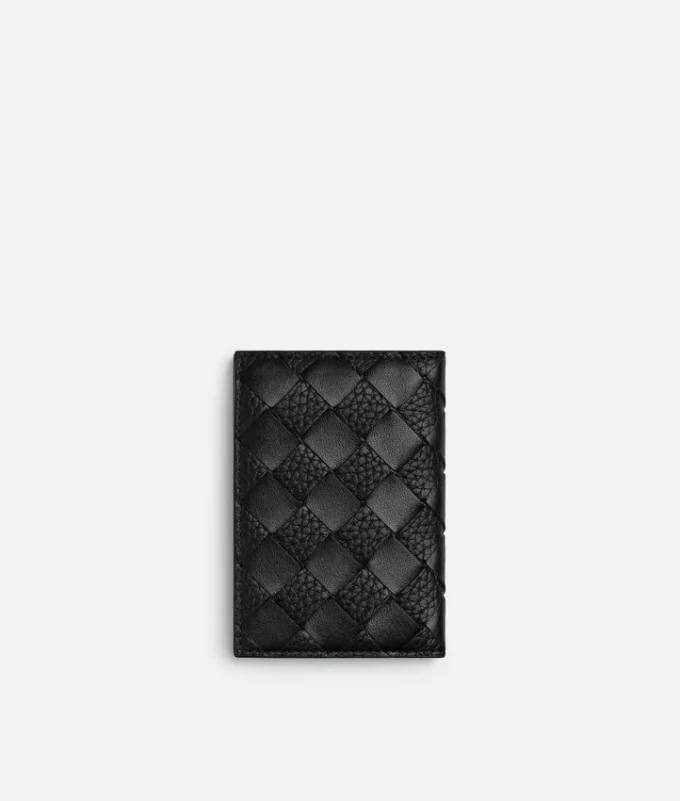 Intrecciato kortfodral med lock