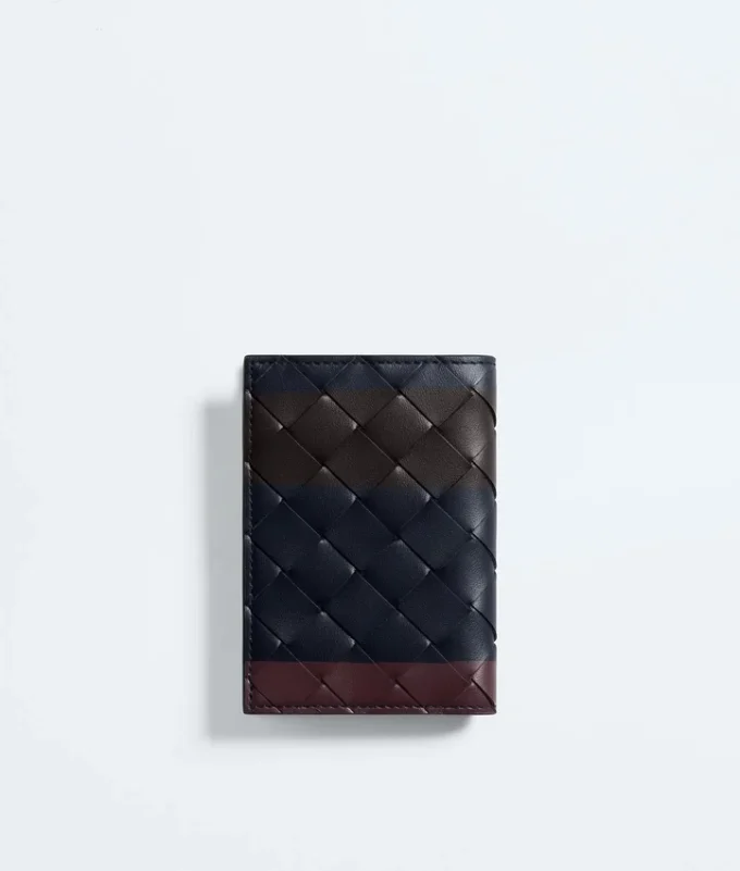 Intrecciato kortfodral med lock