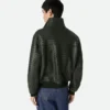 Intrecciato-läderblouson Intrecciato-läderblouson
