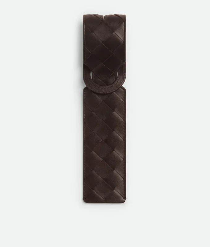 Intrecciato lång etikettficka Intrecciato lång etikettficka