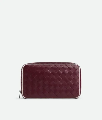 Intrecciato medium Pouch med dragkedja