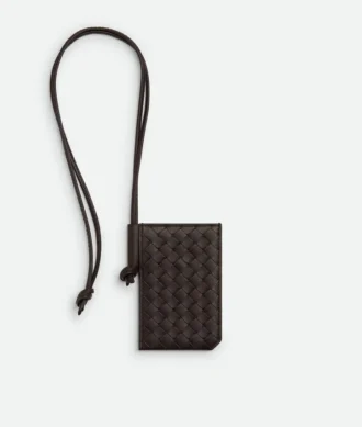 Intrecciato Piccolo Badge Holder