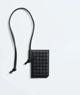 Intrecciato Piccolo Badge Holder