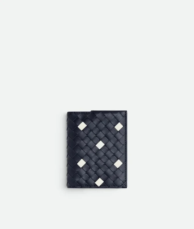 Intrecciato Piccolo kortfodral med lock