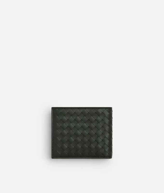 Intrecciato Piccolo-plånbok med två fack och myntfack Intrecciato Piccolo-plånbok med två fack och myntfack