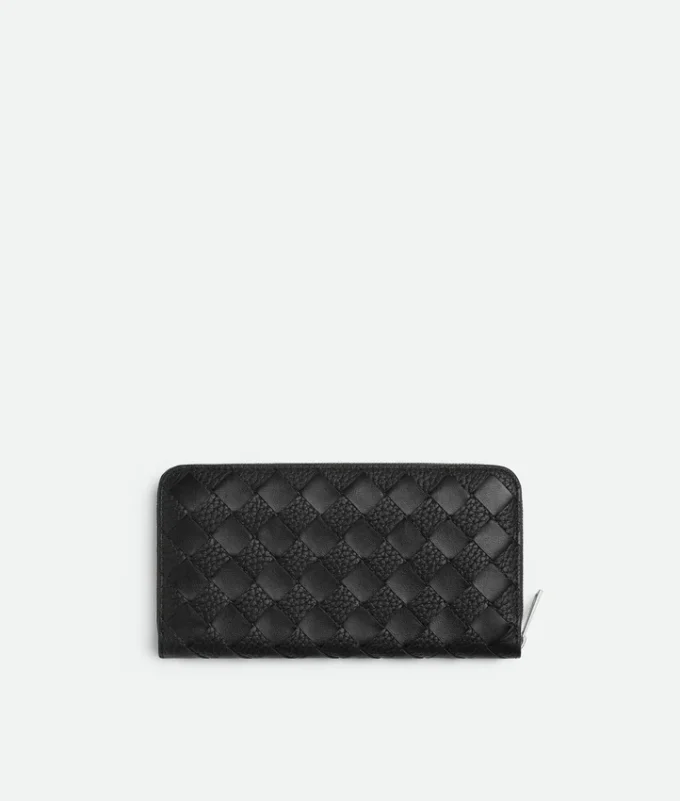 Intrecciato plånbok med dragkedja Intrecciato plånbok med dragkedja
