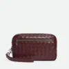 Intrecciato-pouch med handledsrem Intrecciato-pouch med handledsrem