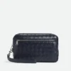 Intrecciato-pouch med handledsrem Intrecciato-pouch med handledsrem