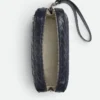 Intrecciato-pouch med handledsrem Intrecciato-pouch med handledsrem