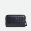 Intrecciato-pouch med handledsrem Intrecciato-pouch med handledsrem