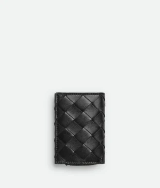 Intrecciato Tiny Tri-Fold Wallet