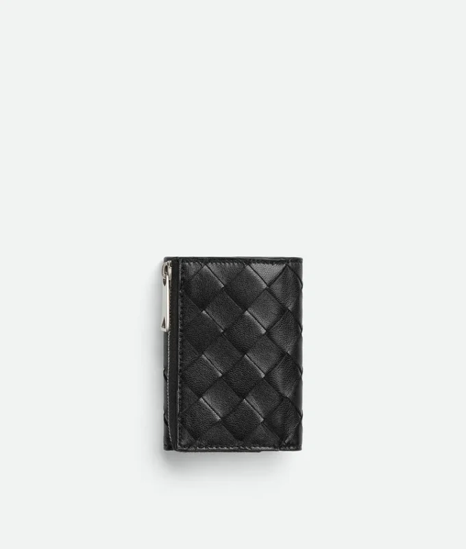 Intrecciato Tiny Tri-Fold Wallet Intrecciato Tiny Tri-Fold Wallet