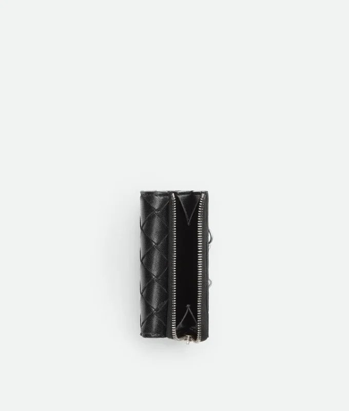 Intrecciato Tiny Tri-Fold Wallet Intrecciato Tiny Tri-Fold Wallet