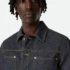 Jacka i rå indigo-denim Jacka i rå indigo-denim