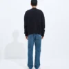 Jeans med raka ben i medium indigo Jeans med raka ben i medium indigo