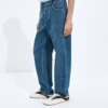 Jeans med vid ben i medium indigo Jeans med vid ben i medium indigo