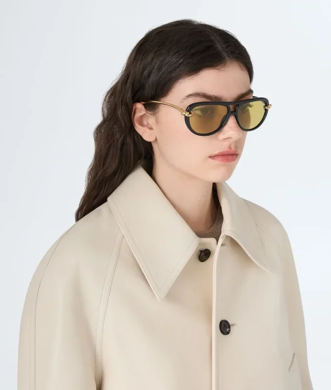 Knot Aviator-solglasögon Knot Aviator-solglasögon