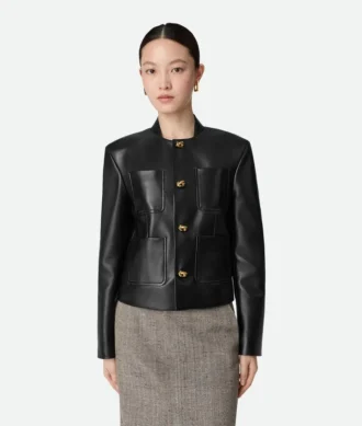 Läderblouson