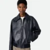 Läderblouson