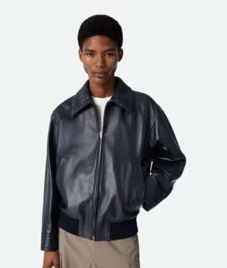 Läderblouson