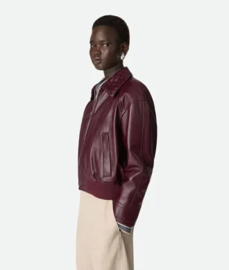Läderblouson