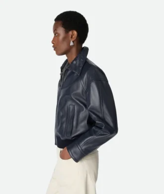 Läderblouson