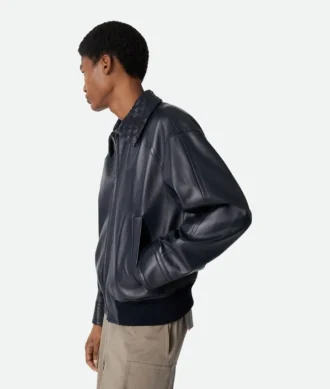 Läderblouson