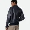 Läderblouson