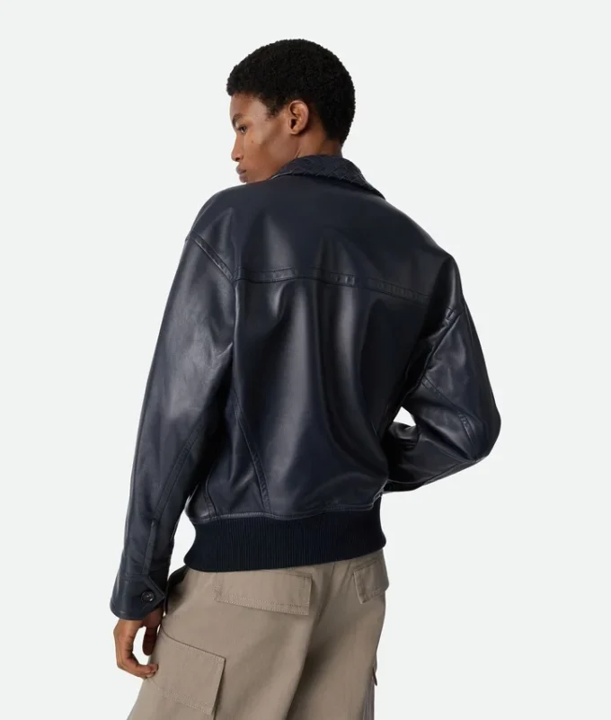 Läderblouson