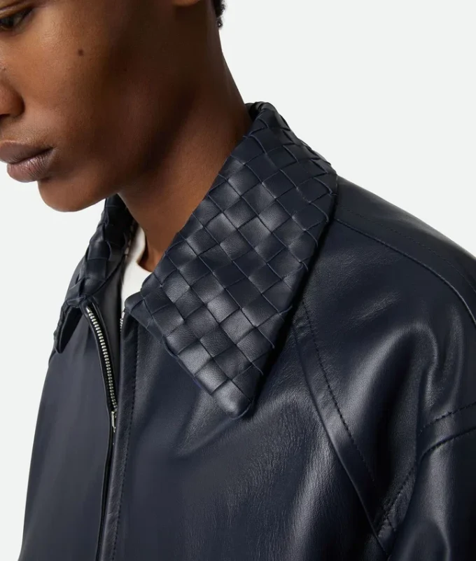 Läderblouson