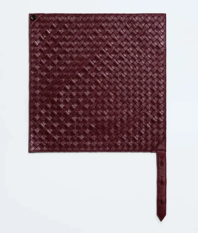 Läderfoulard Intrecciato Läderfoulard Intrecciato