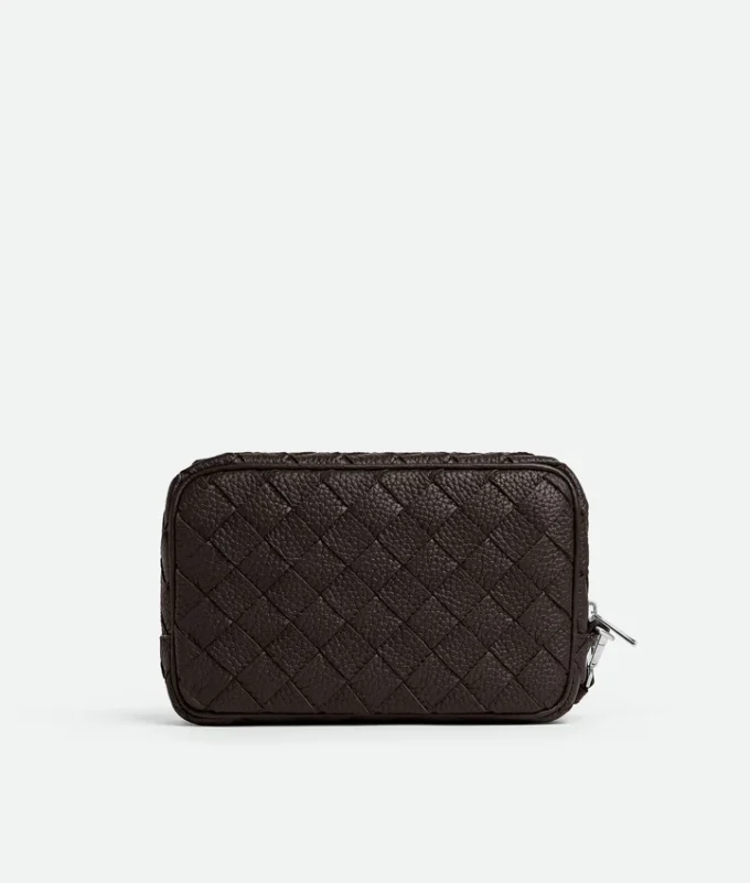 Liten Intrecciato-pouch med handledsrem Liten Intrecciato-pouch med handledsrem