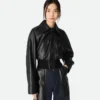 Lätt läderblouson Lätt läderblouson