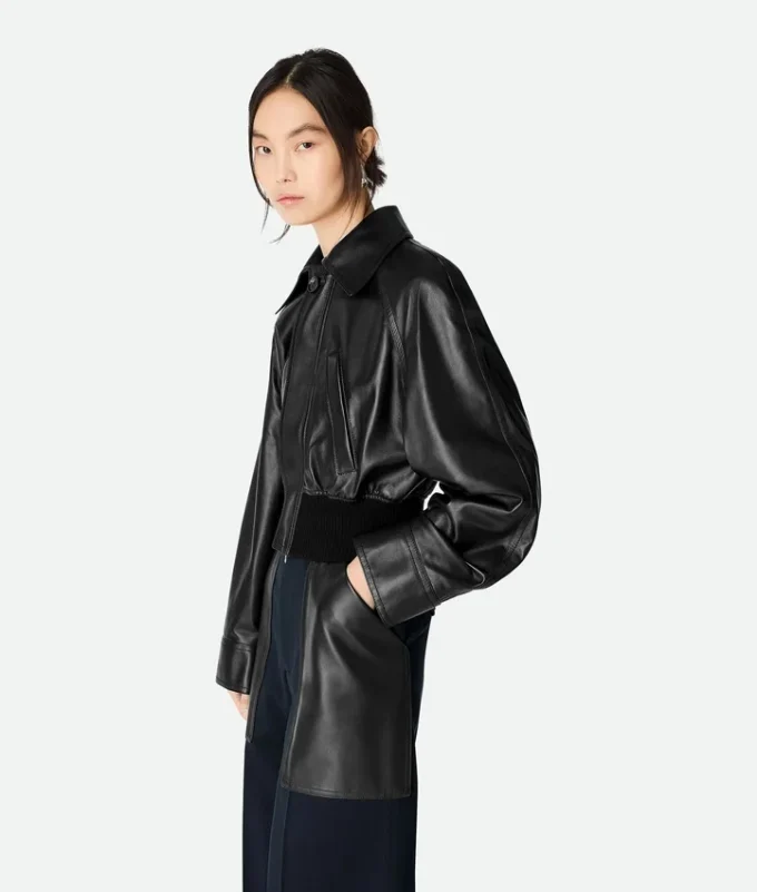 Lätt läderblouson Lätt läderblouson