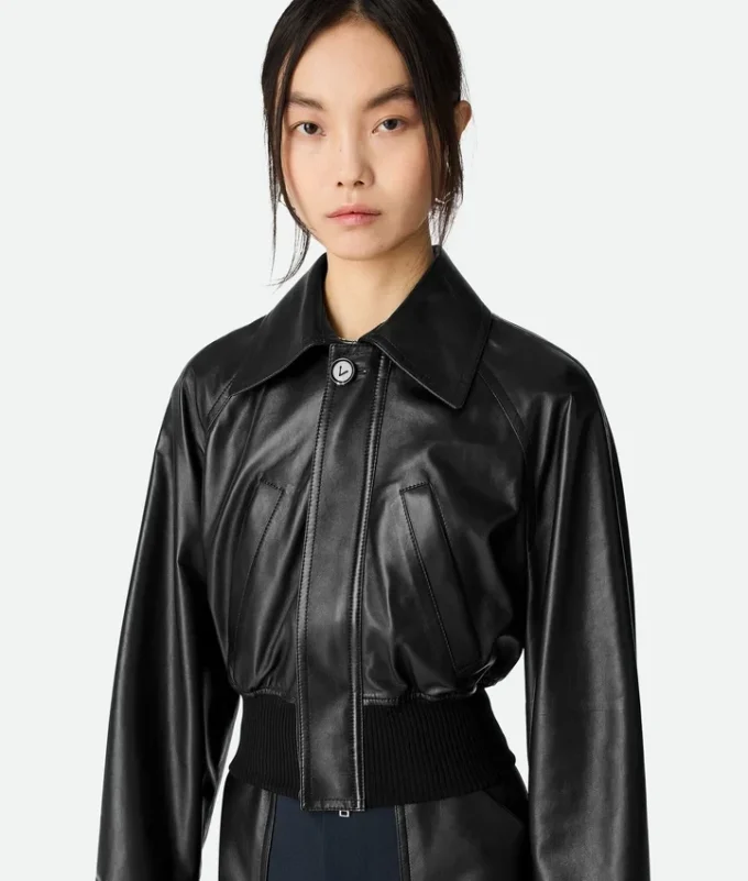 Lätt läderblouson Lätt läderblouson