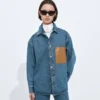 Medium indigo denimskjorta Medium indigo denimskjorta