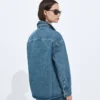 Medium indigo denimskjorta Medium indigo denimskjorta