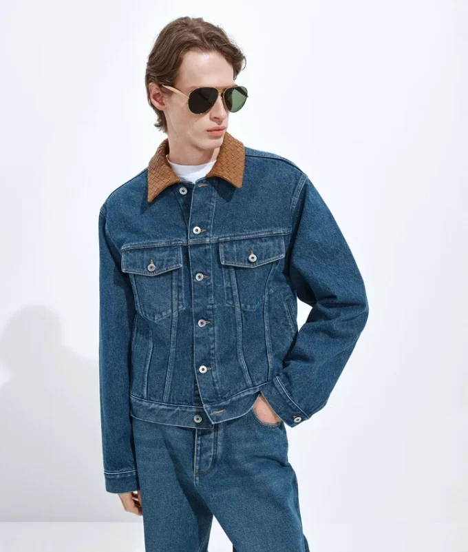 Medium indigo-jeansjacka Medium indigo-jeansjacka