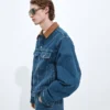Medium indigo-jeansjacka Medium indigo-jeansjacka