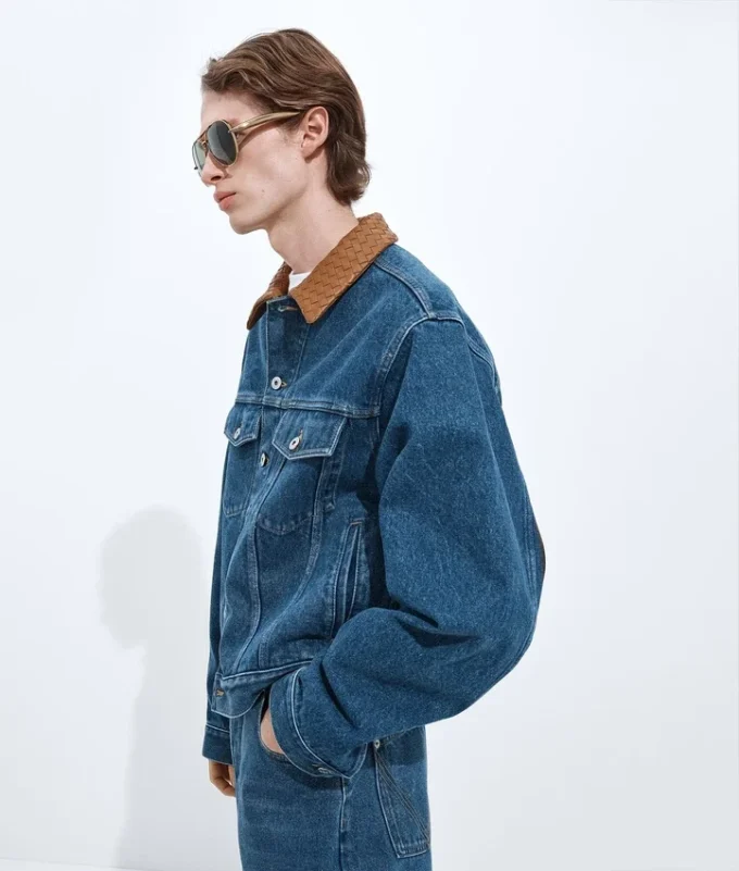 Medium indigo-jeansjacka Medium indigo-jeansjacka