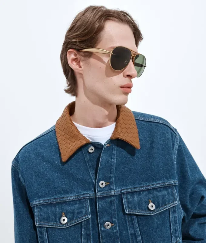 Medium indigo-jeansjacka Medium indigo-jeansjacka