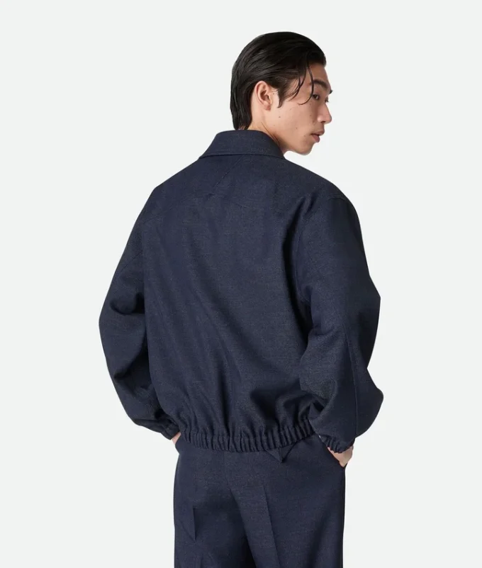 Melange-ullblouson Melange-ullblouson