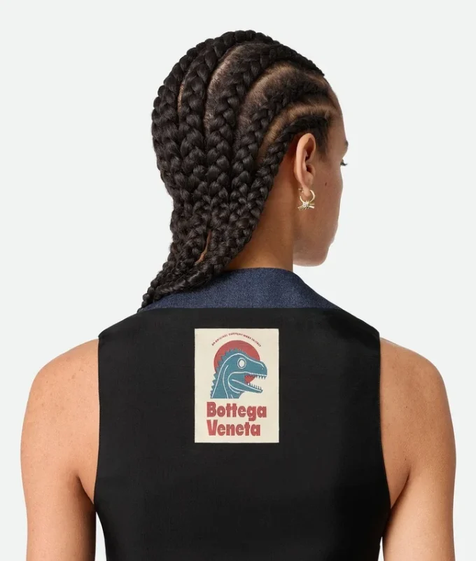 Melange-ullväst Melange-ullväst