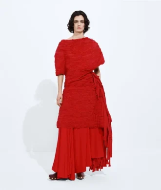 Mille Feuille draperad topp