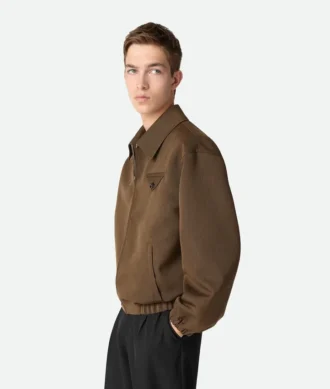 Mjuk ullblouson
