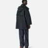 Parkas med huva i bonded tech-ull Parkas med huva i bonded tech-ull