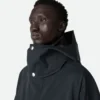 Parkas med huva i bonded tech-ull Parkas med huva i bonded tech-ull